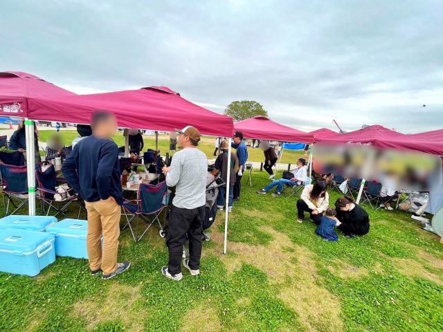 OB様交流BBQ