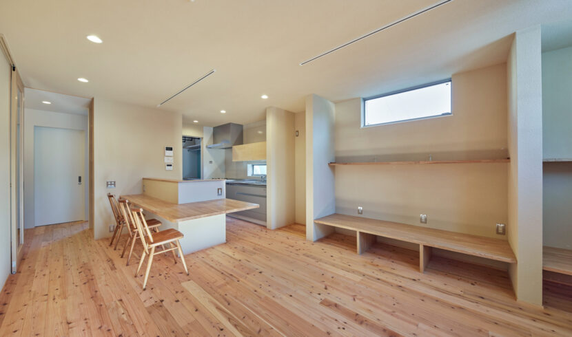 注文住宅 | 家族みんなが集まる暖かリビングの家 大阪府八尾市